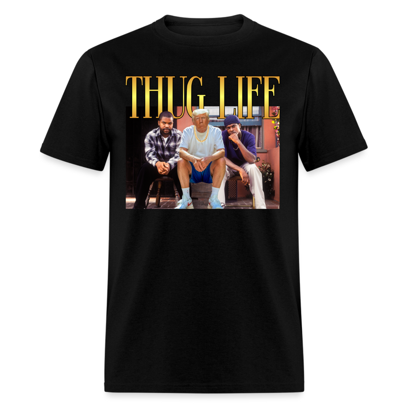 Thug Life T Shirt - black