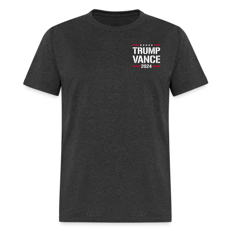 1776 We The People Trump Vance T-Shirt - heather black