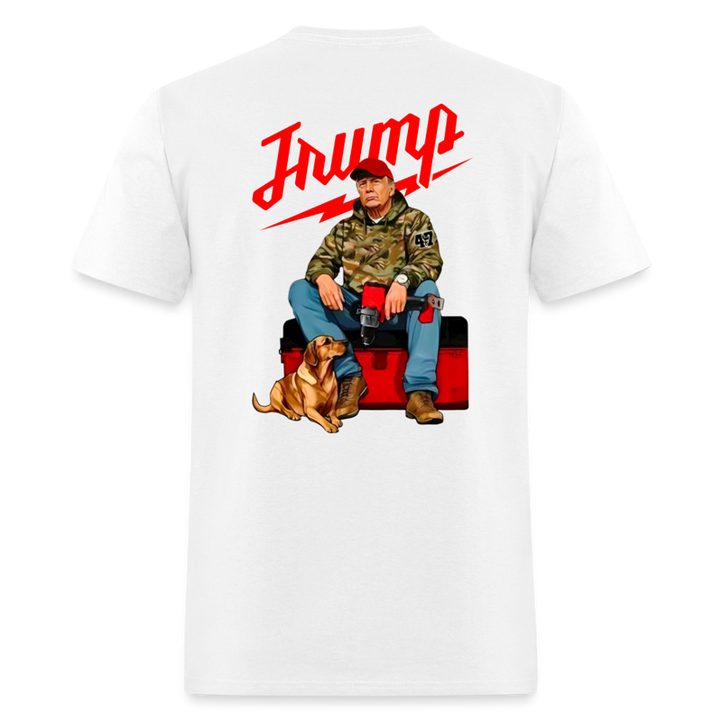 Trump Hunting T Shirt - white