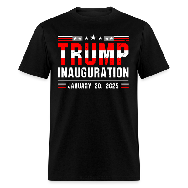 Trump Inauguration January 20 2025 T Shirt - black