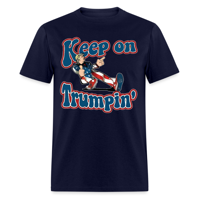 Keep On Trumpin' T Shirt - navy