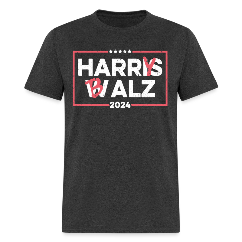 Harry Balz 2024 Black T Shirt - heather black