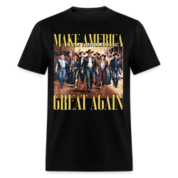 Make America Great Again Cowboy T Shirt - black