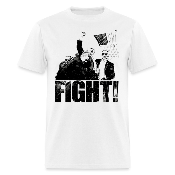 Donald Trump Fight 2024 White T Shirt - white