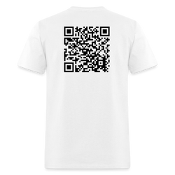 Literal Chills QR Code T Shirt - white