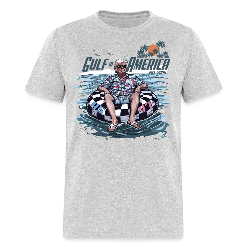 Gulf Of America Est. 2025 T Shirt - 5 - heather gray