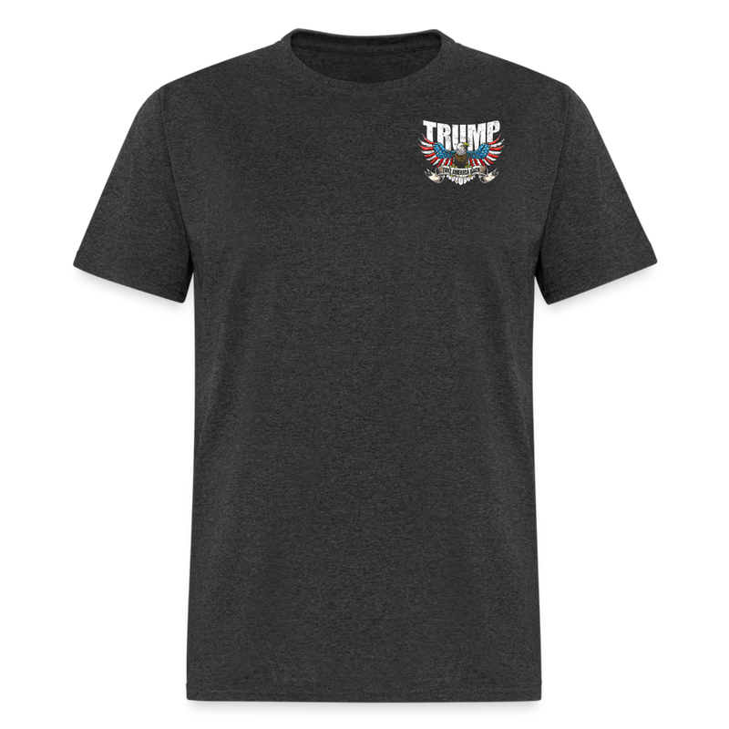 Trump We Won Again T Shirt - heather black