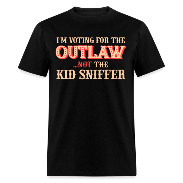 I'm Voting For The Outlaw T-Shirt - black