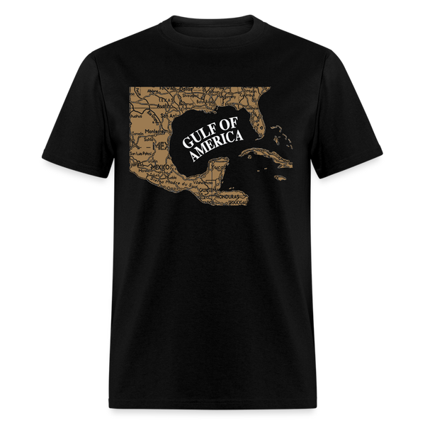 Gulf Of America T Shirt - black