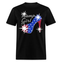 Trump Girl T Shirt - black