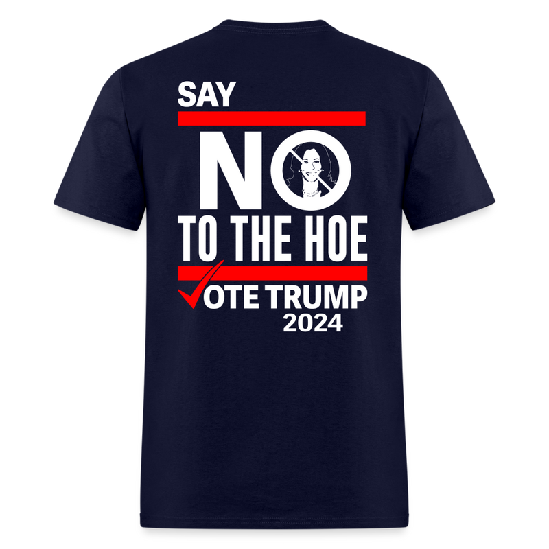 The Hoe Is Just As Bad As Joe T Shirt - navy