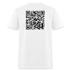 Trump I Am Your Voice QR Code T Shirt - white