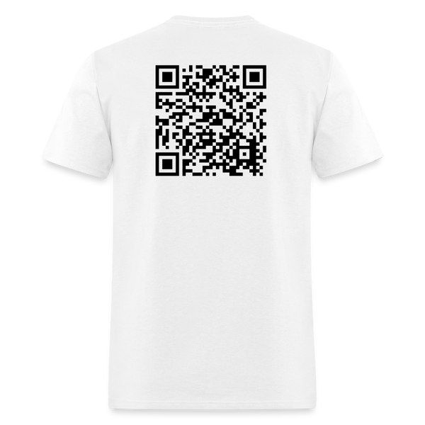 Trump I Am Your Voice QR Code T Shirt - white