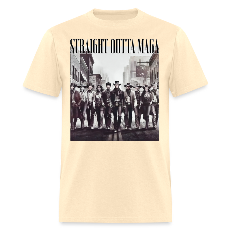 Straight Outta MAGA 2024 T Shirt - natural