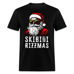 Skibidi Rizzmas T Shirt - black