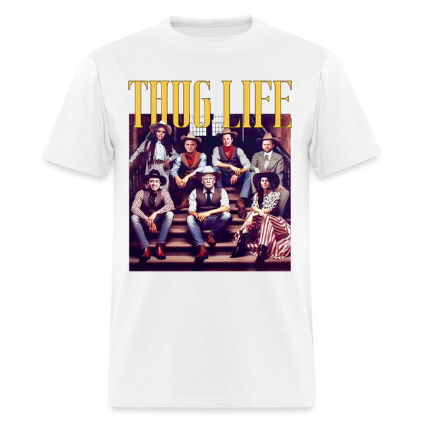 Thug Life Trump T Shirt - white