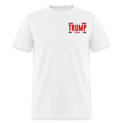 I'm Voting For The Outlaw And Hillbilly Trump White T Shirt - white