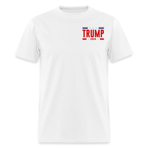 I'm Voting For The Outlaw And Hillbilly Trump White T Shirt - white