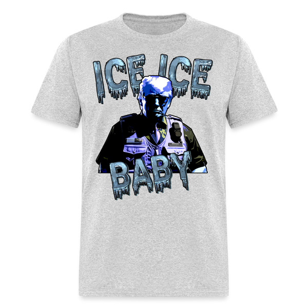 Trump Ice Ice Baby T Shirt - heather gray