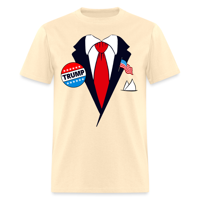 Donald Trump Cartoon Costume T Shirt - natural