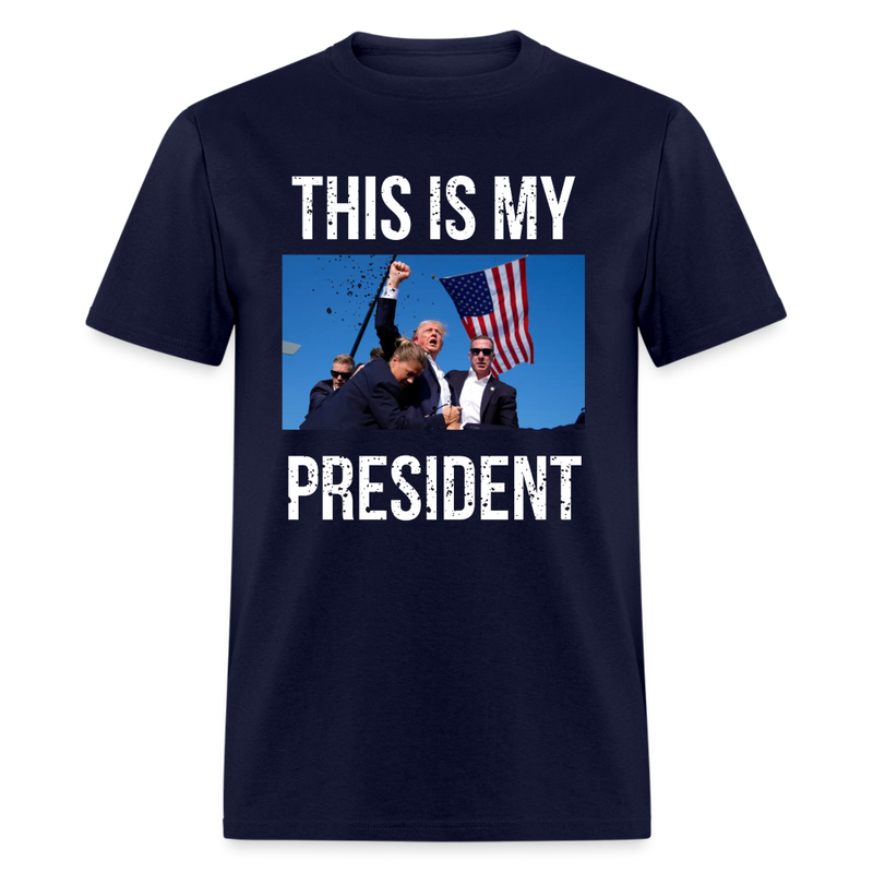 This Is My President T-Shirt - navy