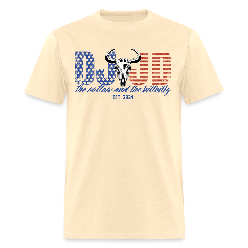 Trump Outlaw And Hillbilly Shirt Est. 2024 T Shirt - natural