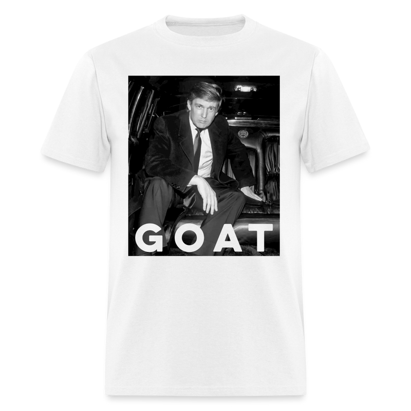 Trump Goat T Shirt - white