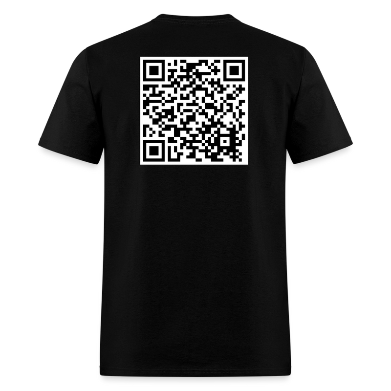 Trump I'm Back QR Code T Shirt - black