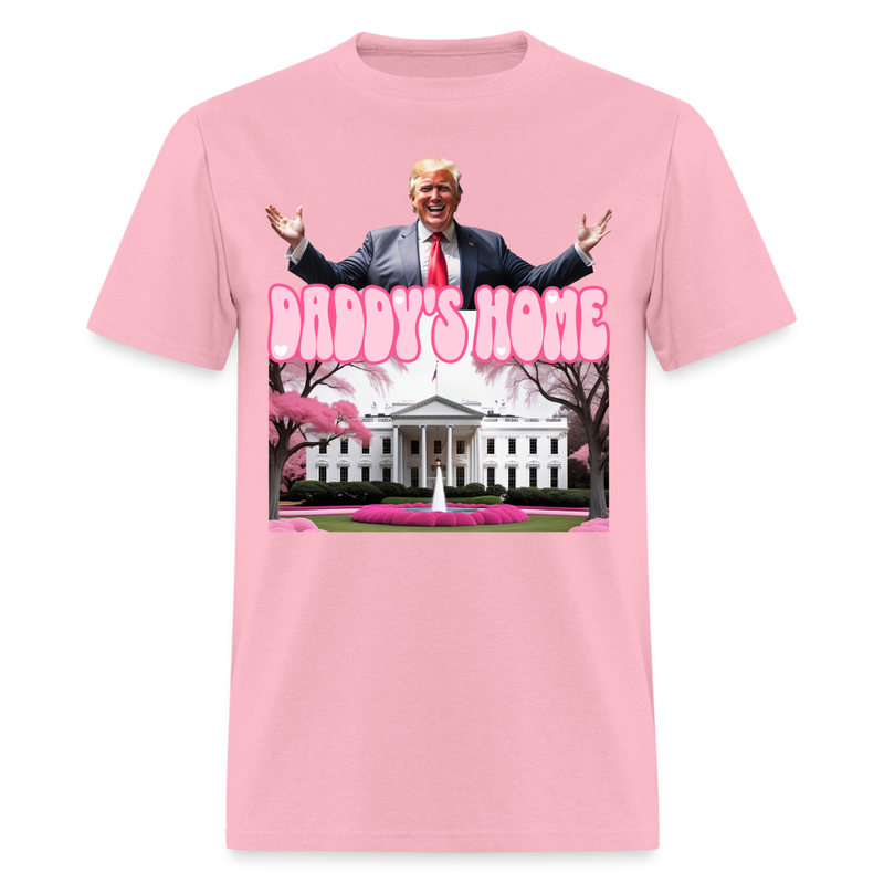 Daddy's Home T Shirt - pink