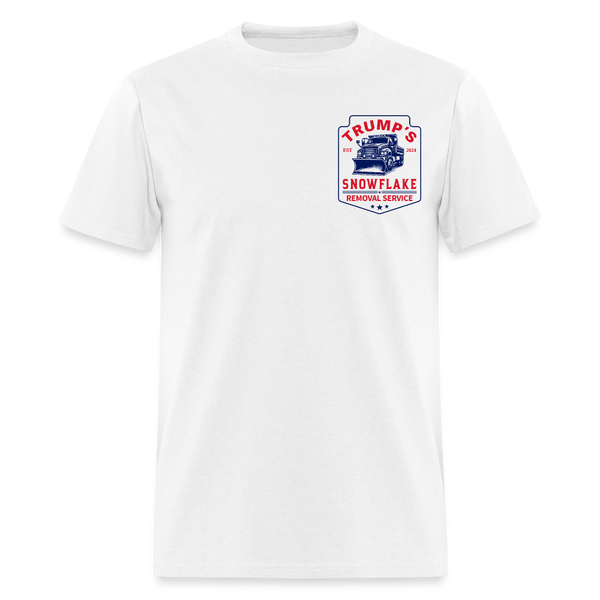 Trump's Snowflake Removal T Shirt - white