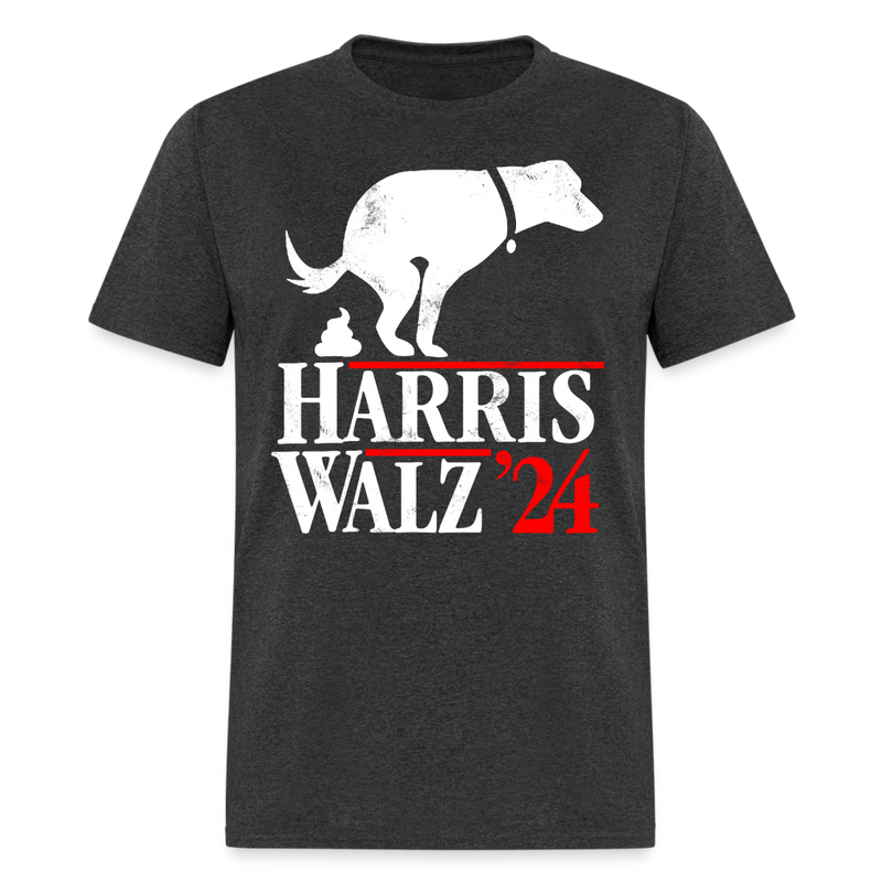 Shit On Harris T Shirt - heather black