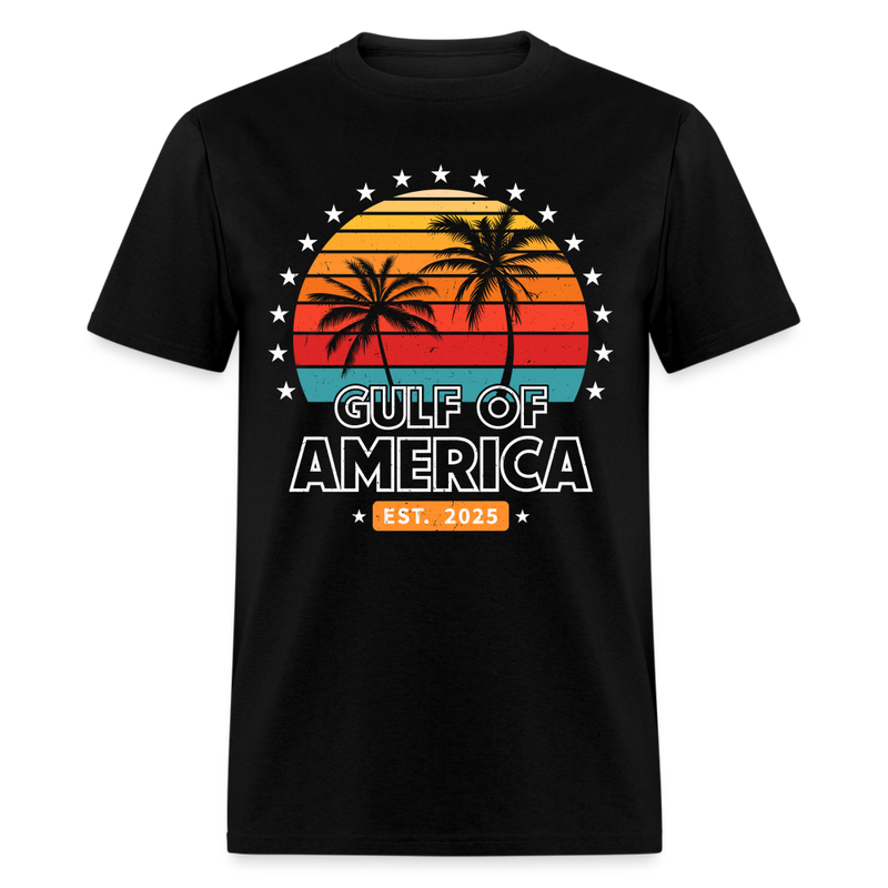 Gulf Of America Since 2025 T Shirt - black