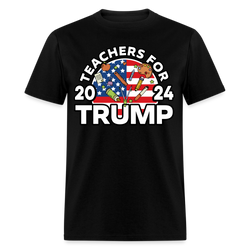 Teachers For Trump 2024 T Shirt - black