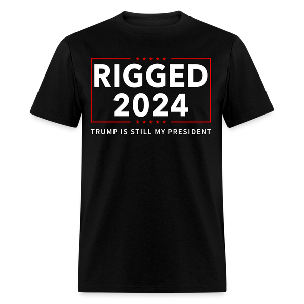 Rigged 2024 T Shirt - black