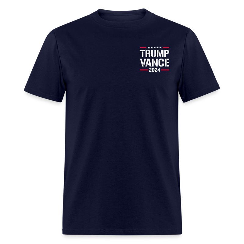 1776 We The People Trump Vance T-Shirt - navy