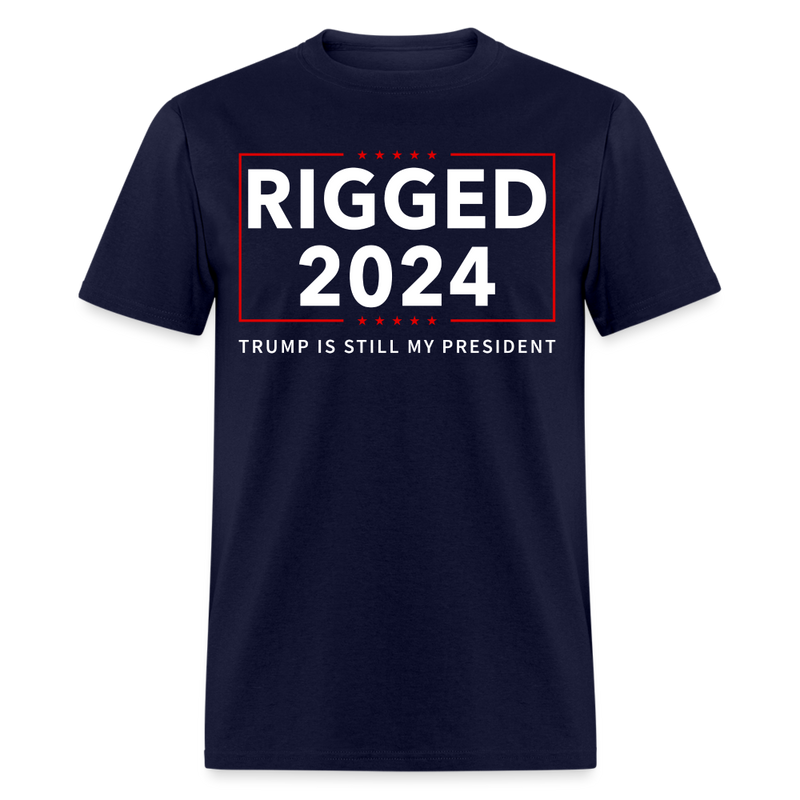 Rigged 2024 T Shirt - navy