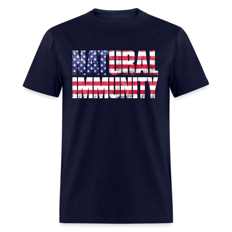 Natural Immunity T Shirt - navy