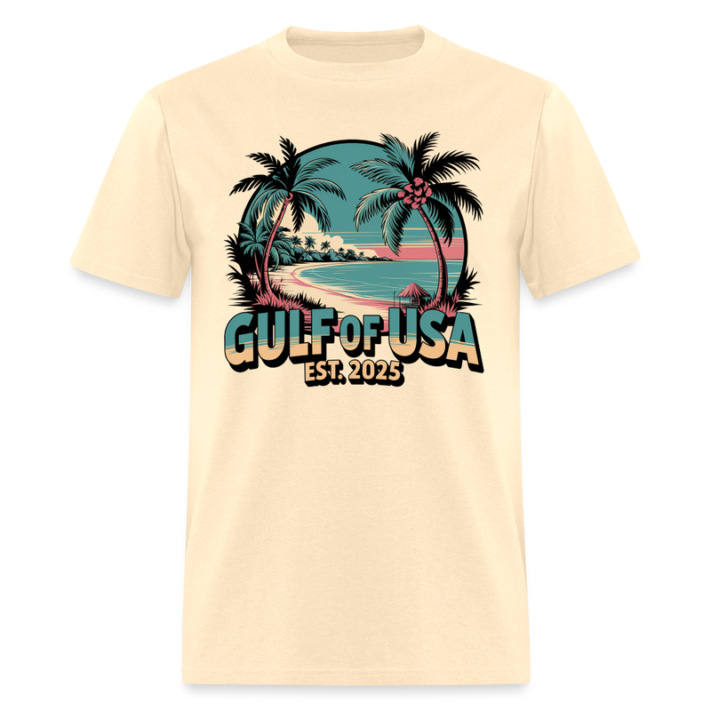 Gulf Of USA Est. 2025 T Shirt - natural