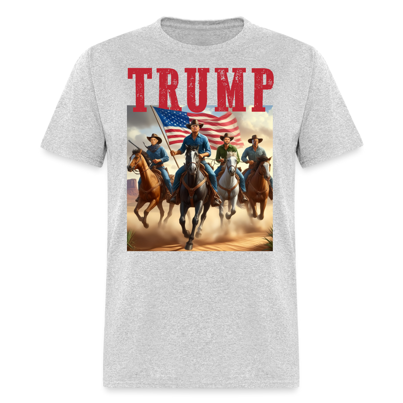 Trump T Shirt - heather gray