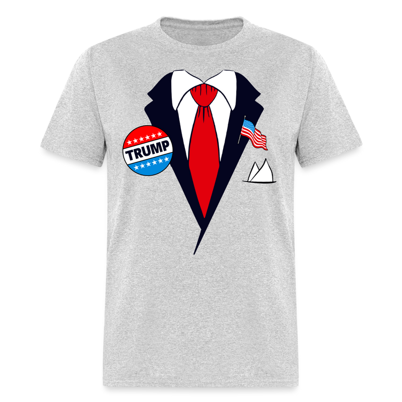 Donald Trump Cartoon Costume T Shirt - heather gray