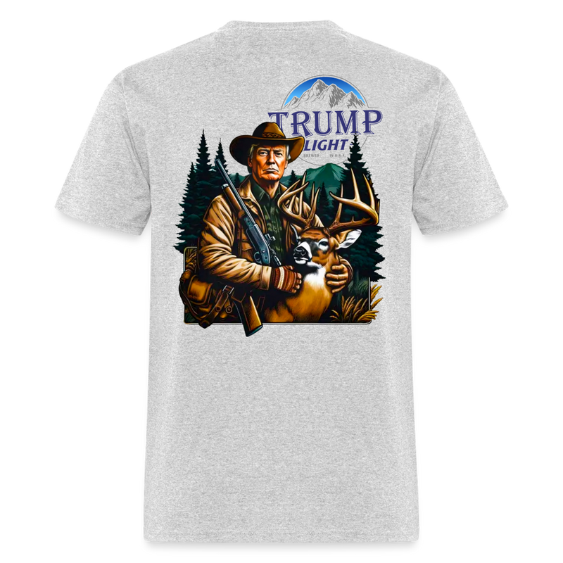 Trump Light Hunting T Shirt - heather gray