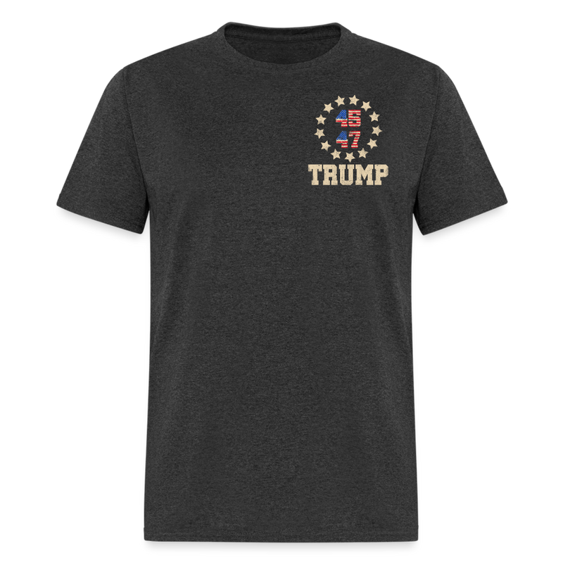 Take America Back Trump 2024 T Shirt - 2 - heather black