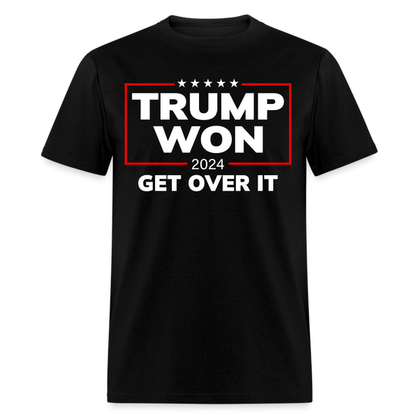 I Won Again T Shirt - black