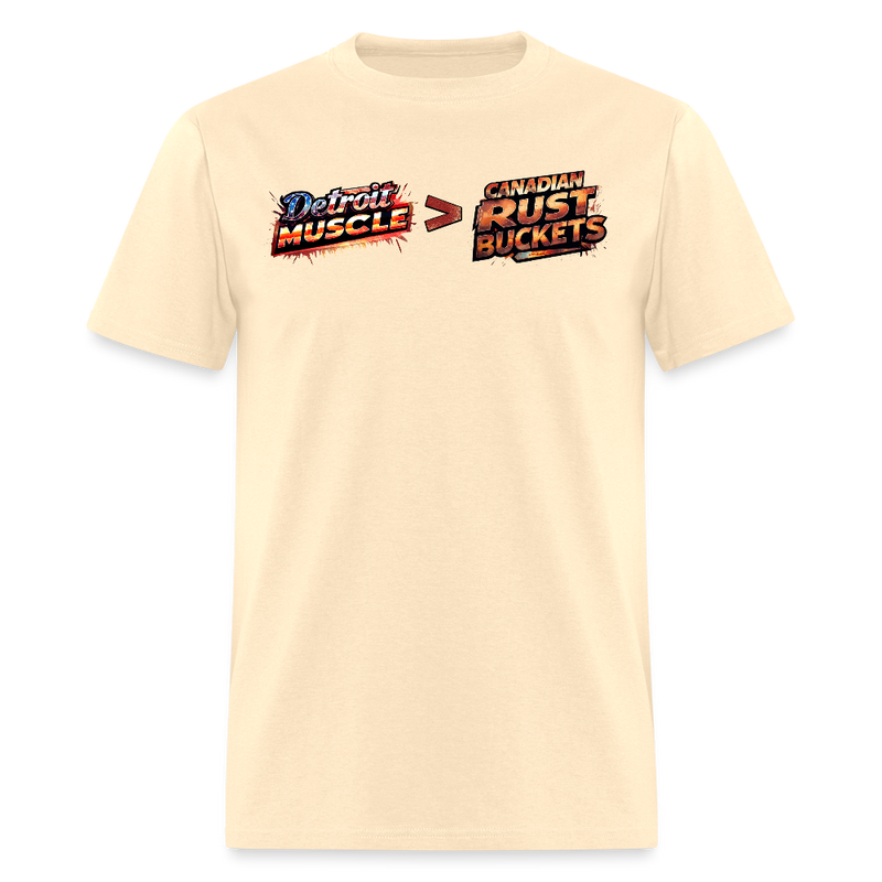 Detroit Muscle > Canadian Rust Buckets T Shirt - natural