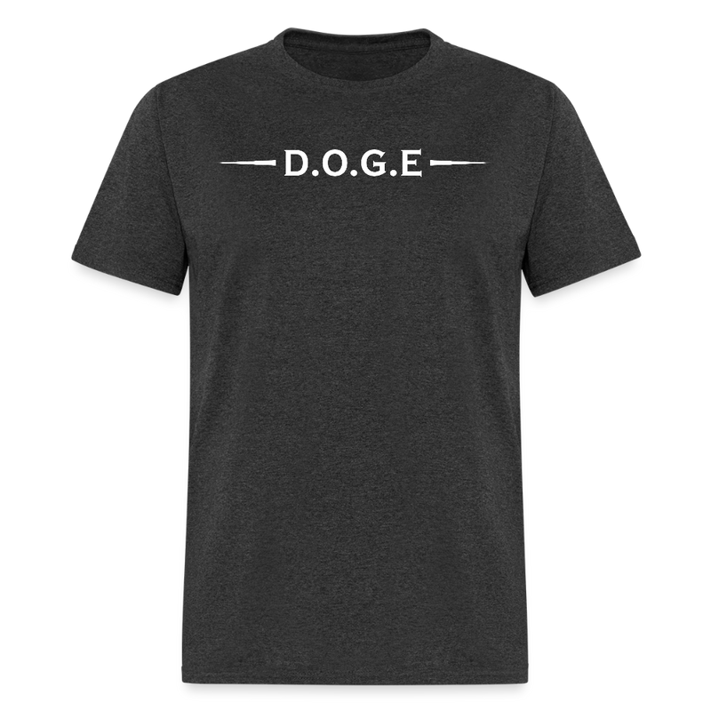 D.O.G.E Department Of Government Efficiency T Shirt - 3 - heather black