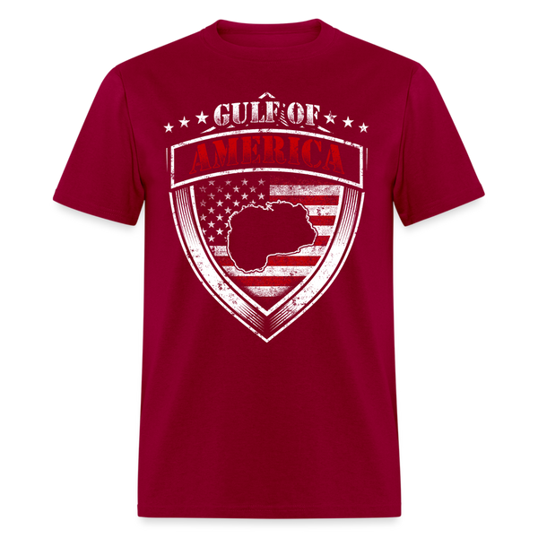 Gulf Of America T Shirt - 4 - dark red