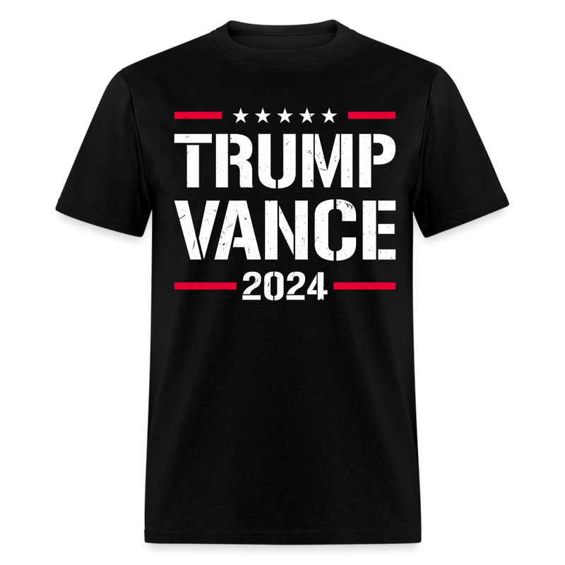 1776 We The People Trump Vance T Shirt - black