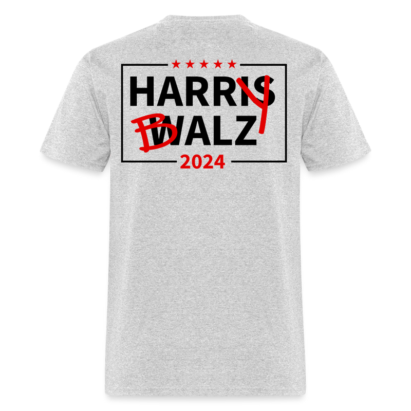 Harry Balz 2024 White T-Shirt - heather gray