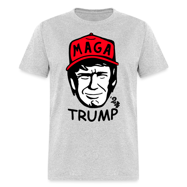 Trump MAGA T-Shirt - heather gray