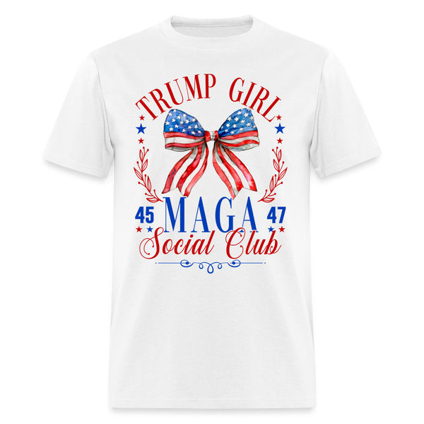 Trump Girl Maga T Shirt - white